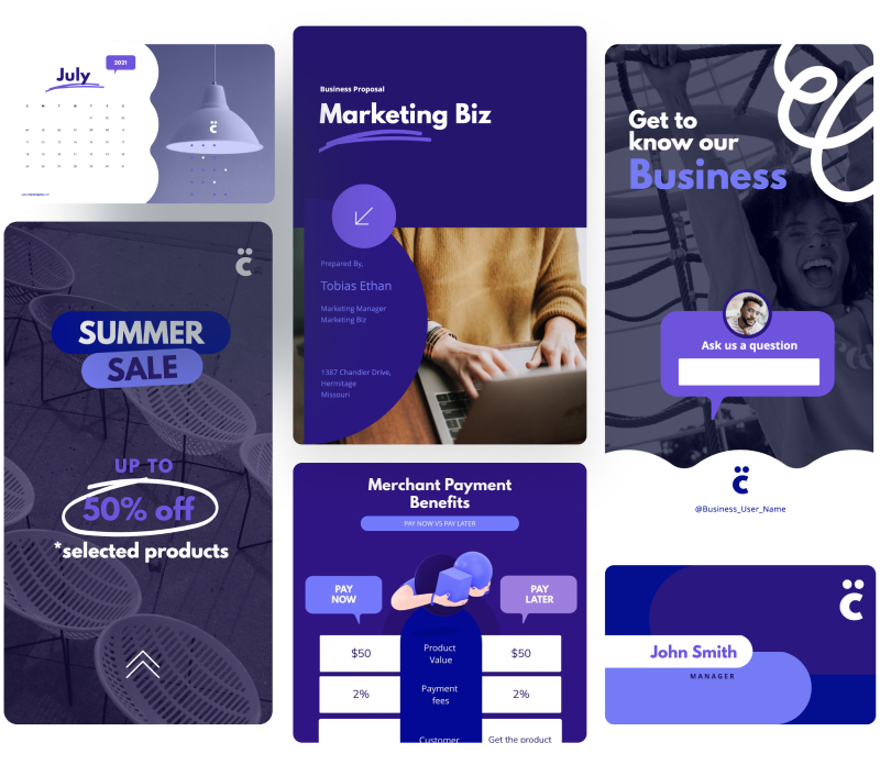 Brand Templates Created With Visme